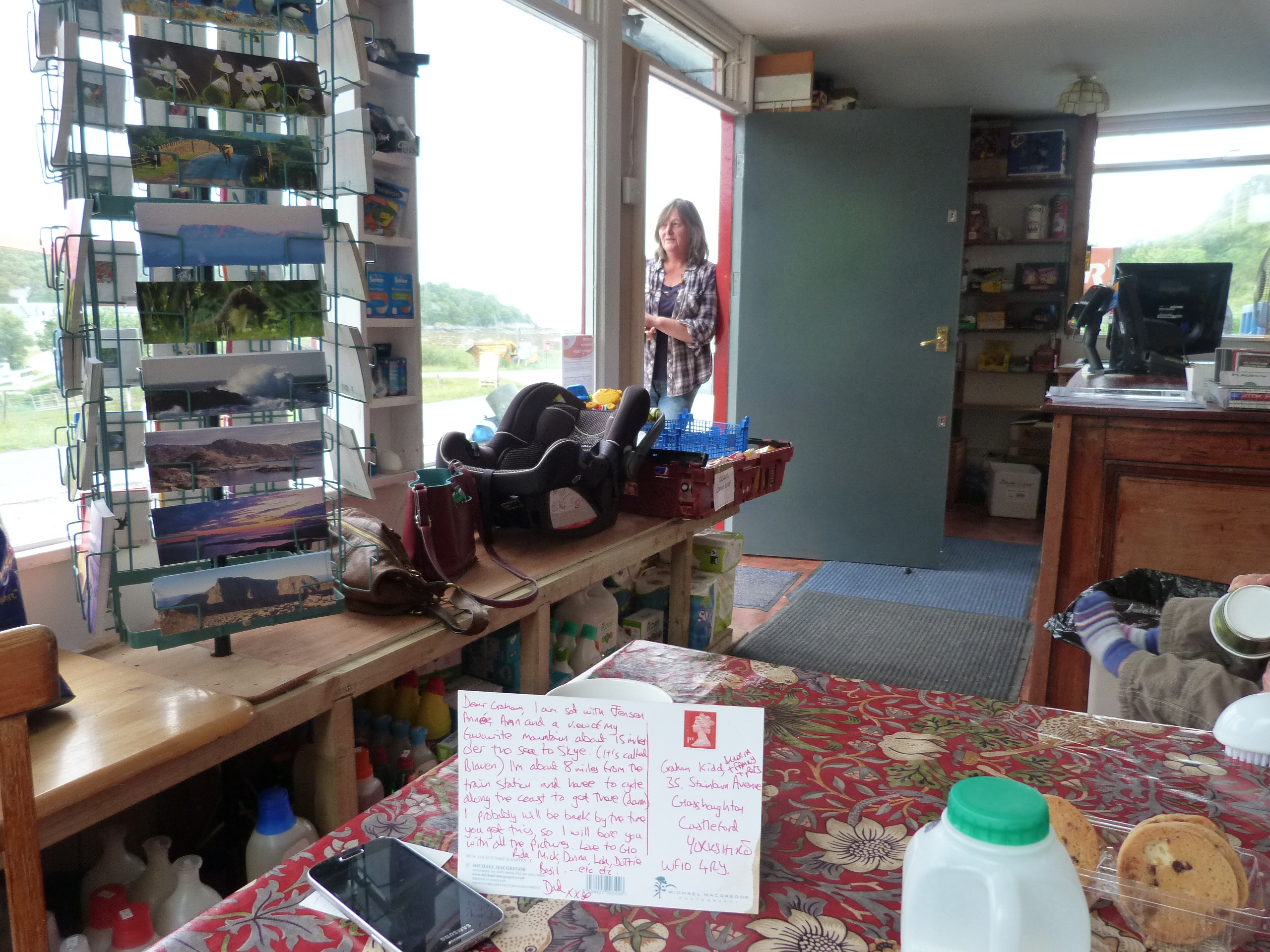 The best shop on the Ardnamurchan Peninsula, at Glen Uig Glen Uig Shop